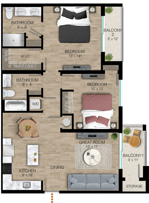 Floorplan - The Orchard at Portofino Vineyards