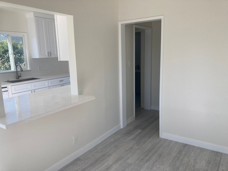View from livingroom to kitchen to the bedroom - 774 Sunset Ave