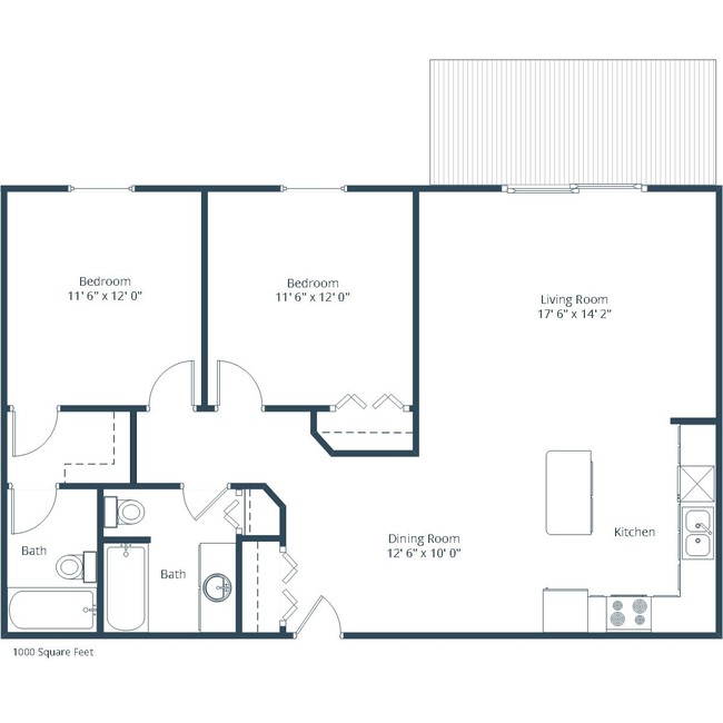 Floorplan - Sunset Ridge Apartment Community