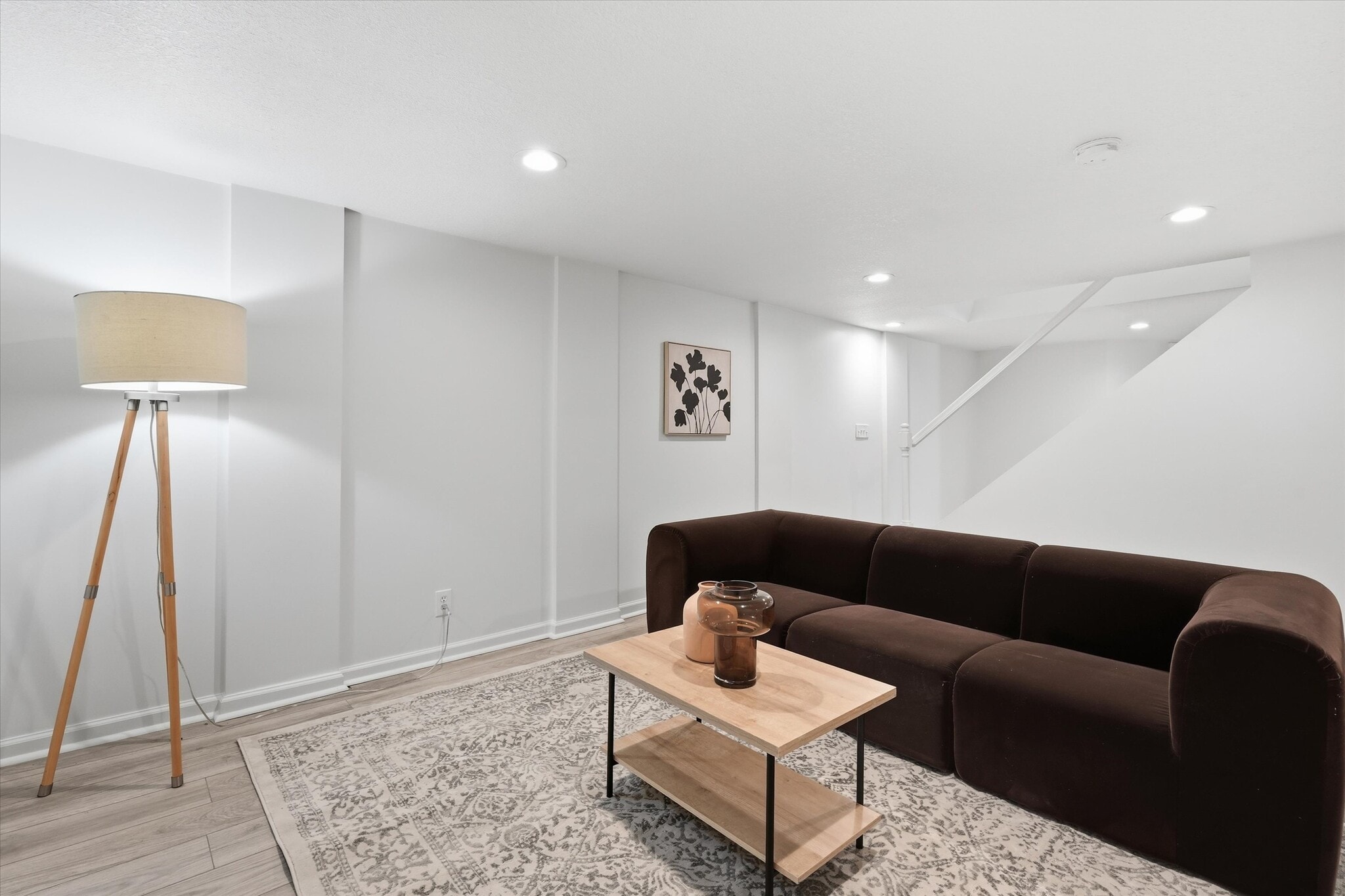 entertainment area in basement - 2309 W 104th St