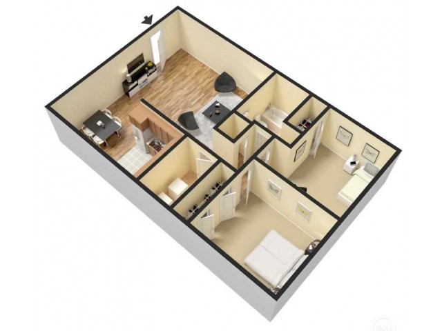 Floorplan - Shady Tree Apartments