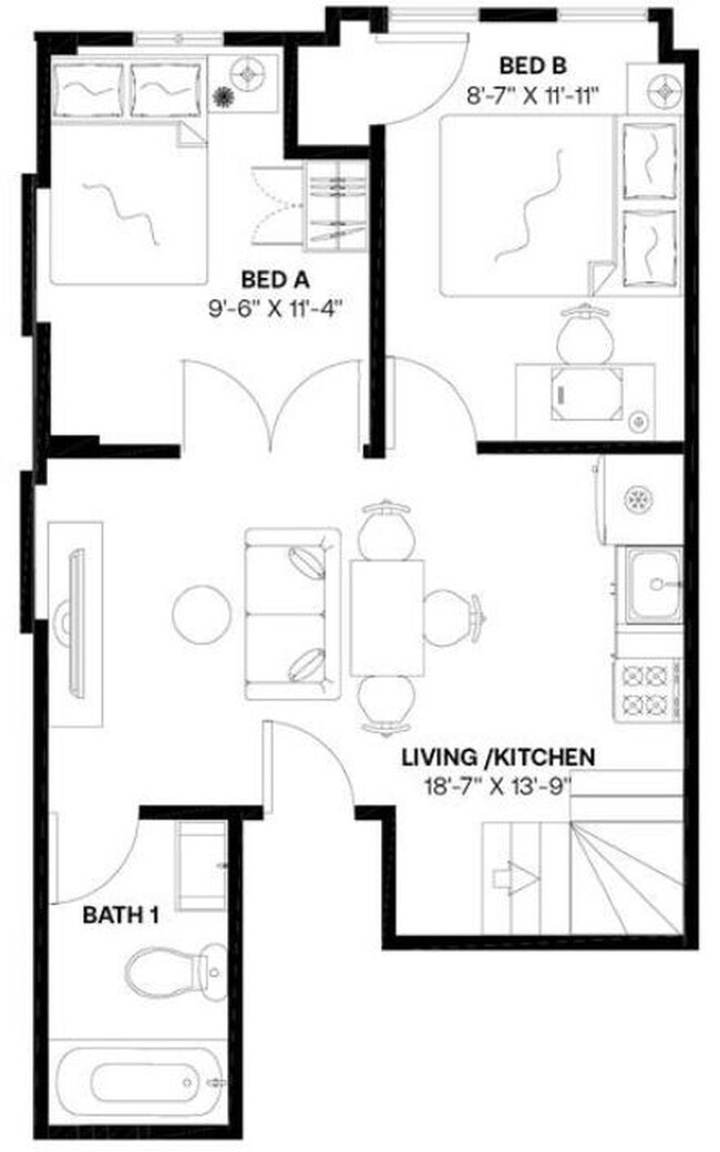 Building Photo - Private bedroom in 4 bed/2 bath Home