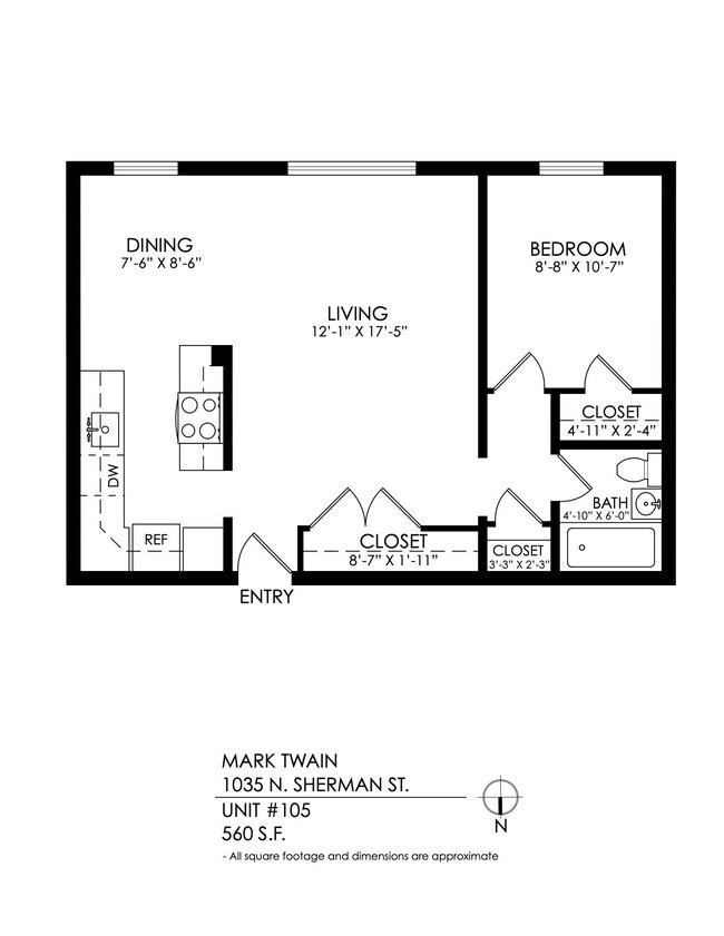 Floorplan - Mark Twain
