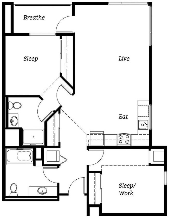 Floorplan - Cook Street