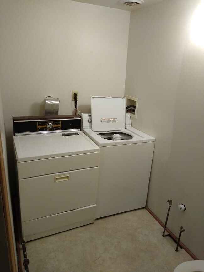 Laundry room for washer and dryer - 1402 Copperfield Ave