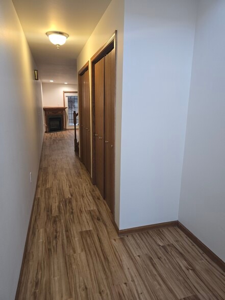 Nice entry with room for a bench and a closet for storage. - 1640 Terrill St