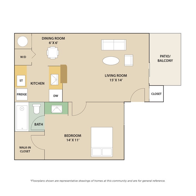 Floorplan - The Club At Town Center