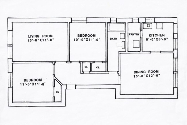 Floorplan - 437-59 W. Belmont Ave.