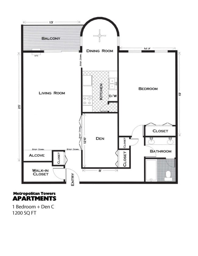 Floorplan - Metropolitan Towers