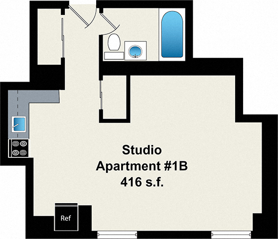 Floorplan - Reside on Wellington