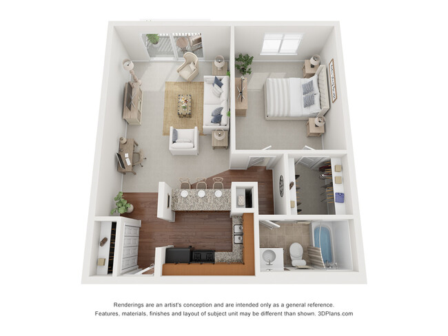 Floorplan - Buffalo Creek Apartments