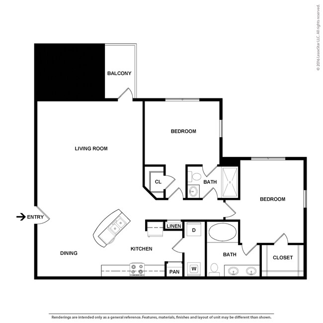 Floorplan - Brenneman Farm Apartments