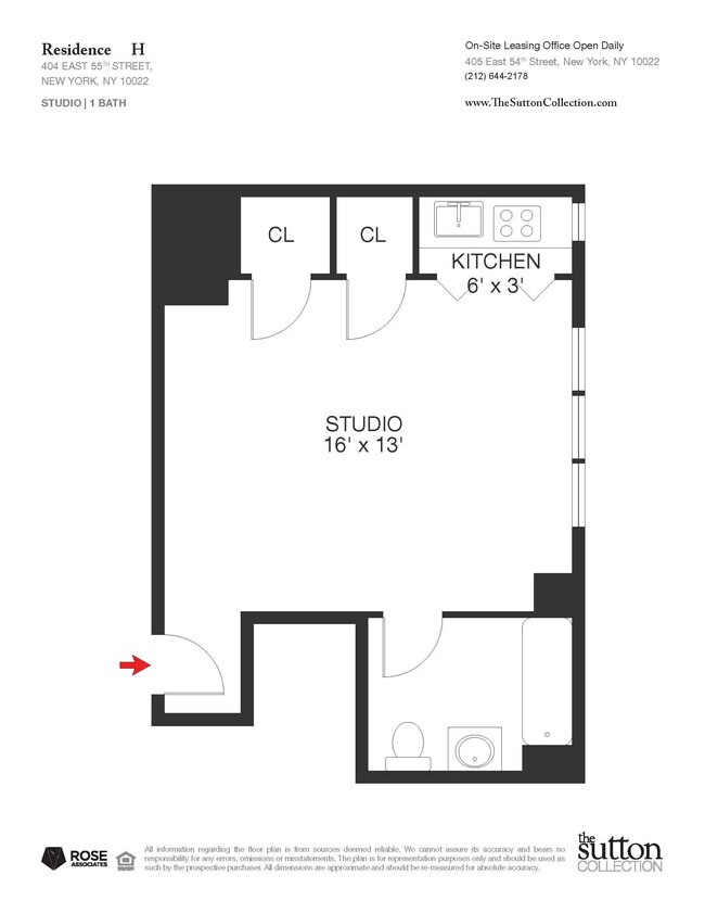 Floorplan - The Sutton Collection