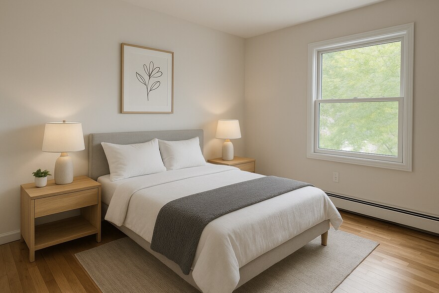 Bedroom 2 Staged - 2 Walnut St