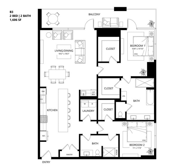 Floorplan - Bosque Residences