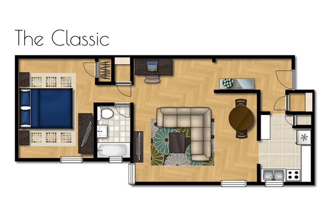 Floorplan - 1609 N. Prospect Avenue