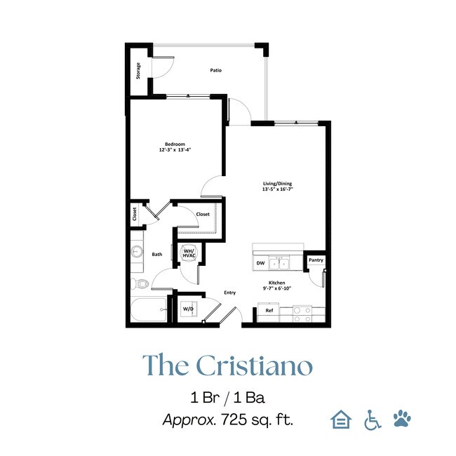 1 Bed | 1 Bath - The Manchester Apartments