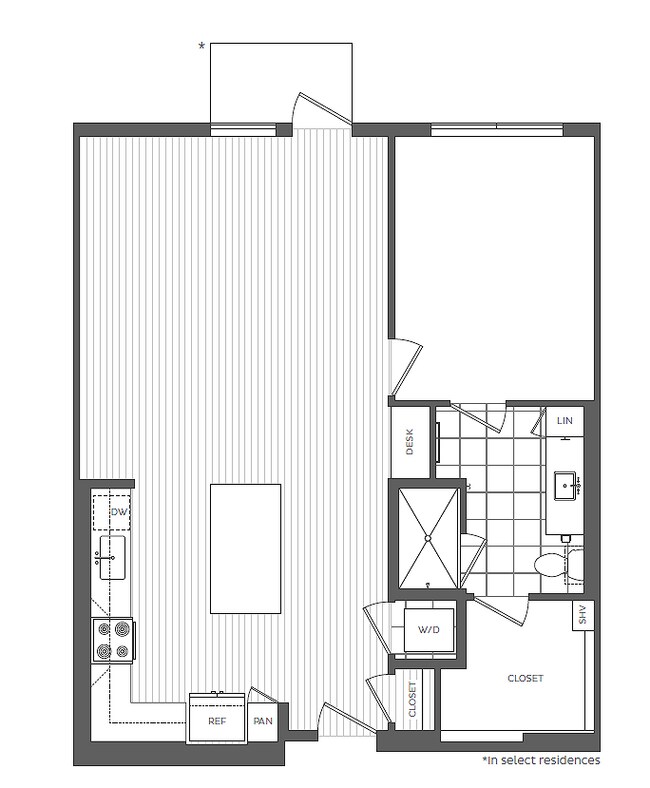 1bd / 1ba - The Overlook at Walnut Creek