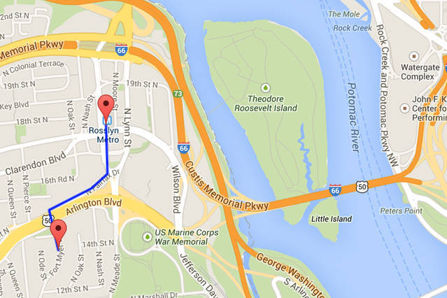Walk to Rossyln Metro - 1305 N Ode St