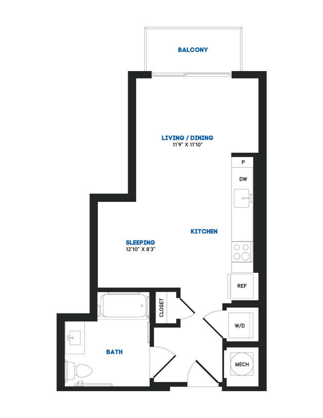 Floorplan - The Chase at Bryant Street
