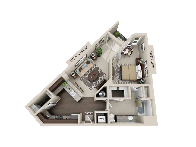 Floorplan - AVA South End