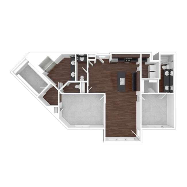 Floorplan - Cornerstone Apartments