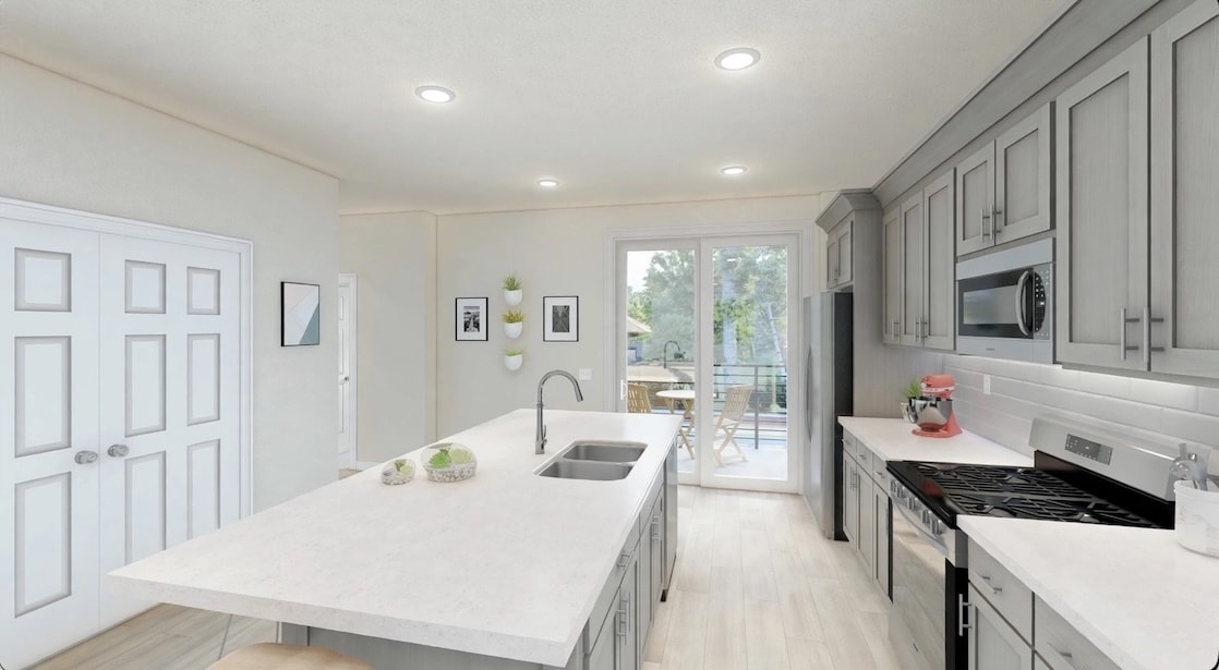 Virtual entry photo, kitchen - 13735 Del Corso Way