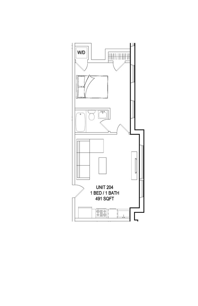 Floorplan - Dickinson Lofts