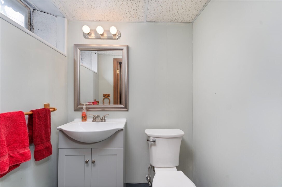 basement bathroom - 118 Airway Rd