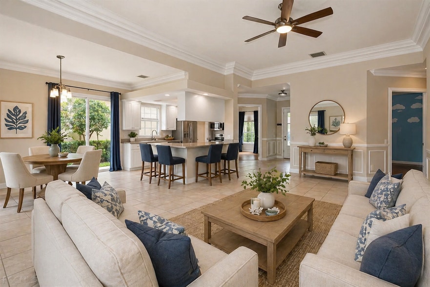 Family room / Kitchen - 2246 Heydon Cir W