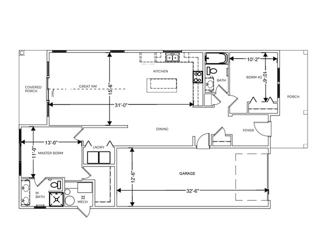 Floorplan - Mills Creek DEACTIVATED
