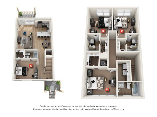 Floorplan - The Retreat East