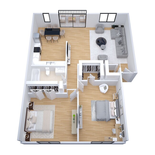 Avalon 2 Bed Floor Plan (1) - Avalon Court