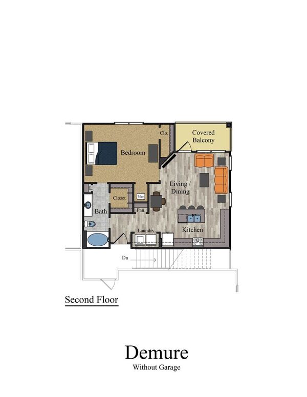 Floorplan - Meridian Park Apartments