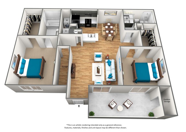 Floorplan - The Parkway at Hunters Creek