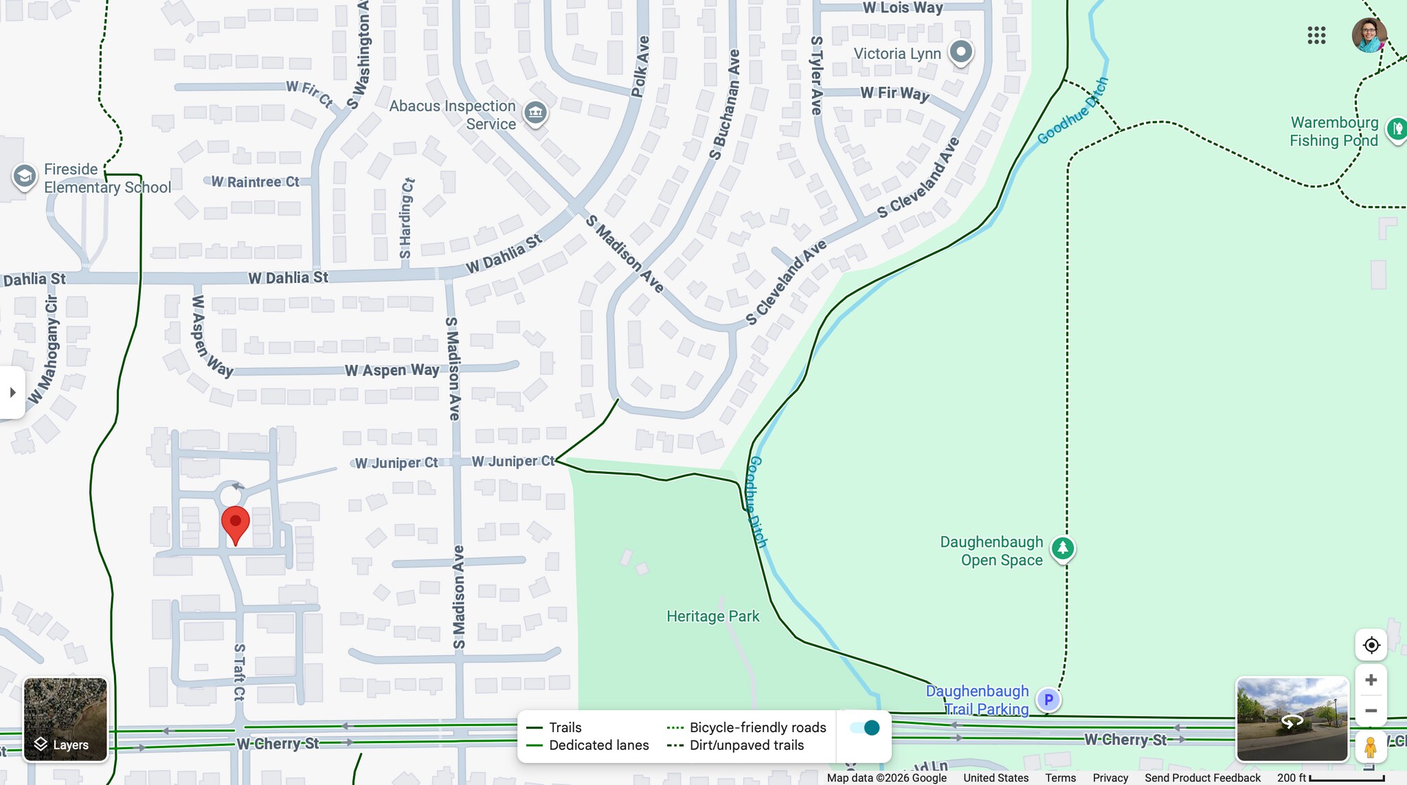 Multiple Trails Access Directly From Property - 356 S Taft Ct
