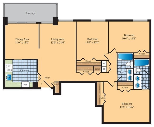 3BD2ba 1476 - Cortland at McLean