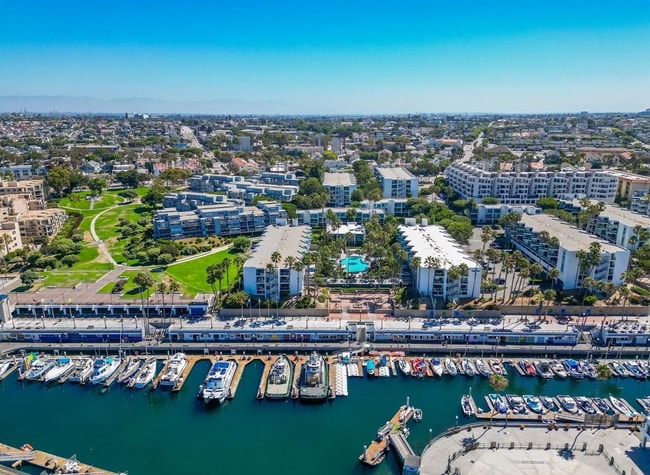 Aerial overview of complex - 620 The Village