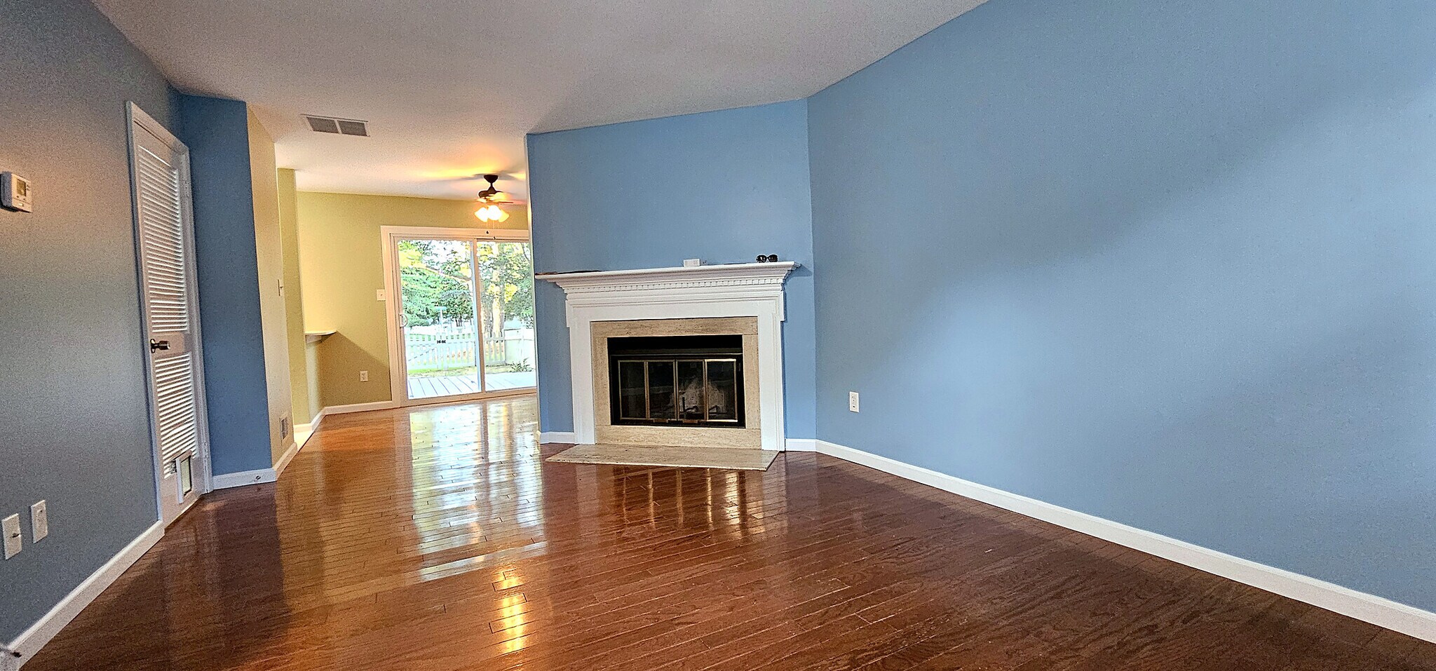 Wood-Burning Fireplace | The heart of the home: a real wood-burning fireplace - 43 Tynemouth Ct