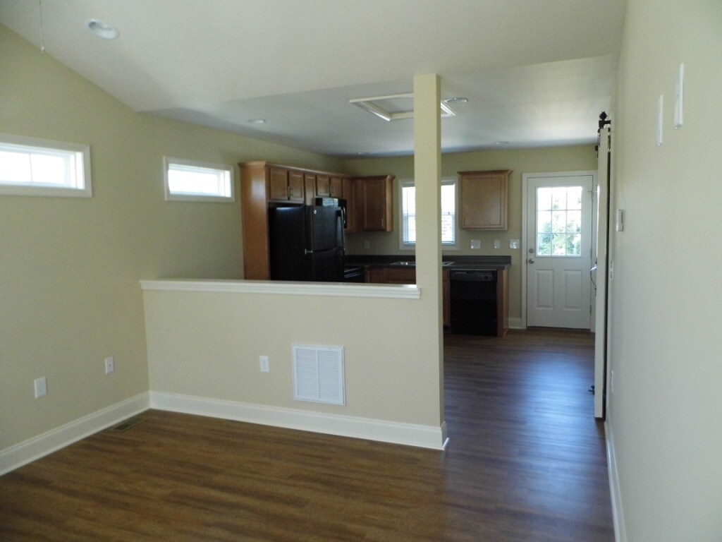 Spacious family room opens to kitchen - 2312-A Belle Ave NE