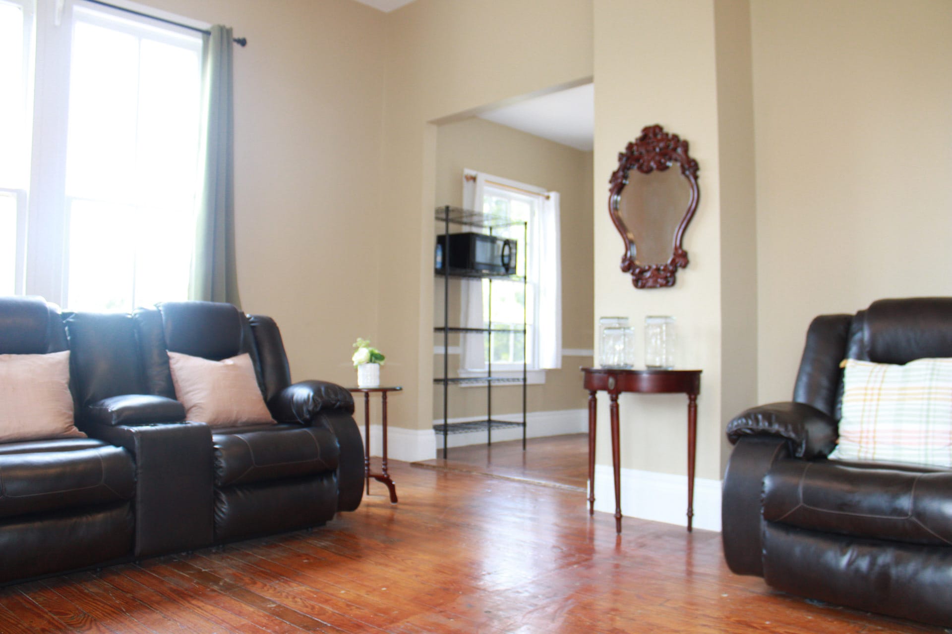 Apt C - Living Room - 1116 Main St