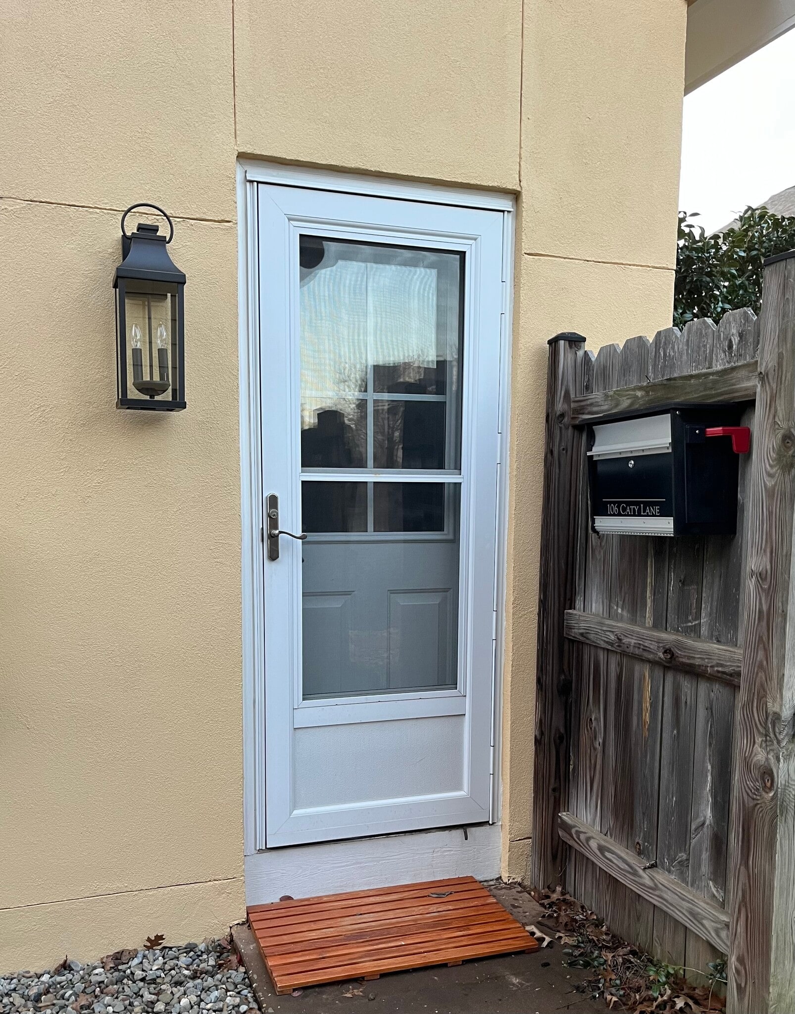 Apartment door - 106 Caty Ln