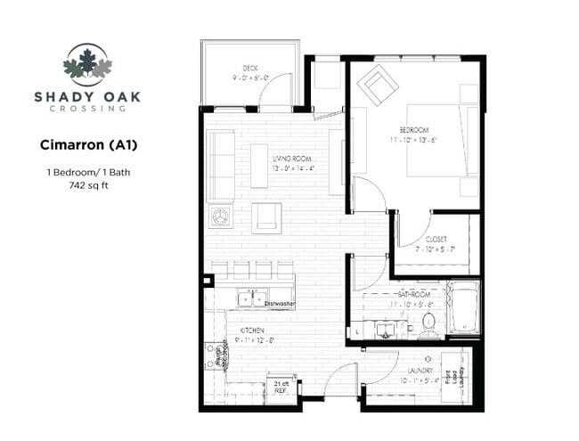 Floorplan - Shady Oak Crossing