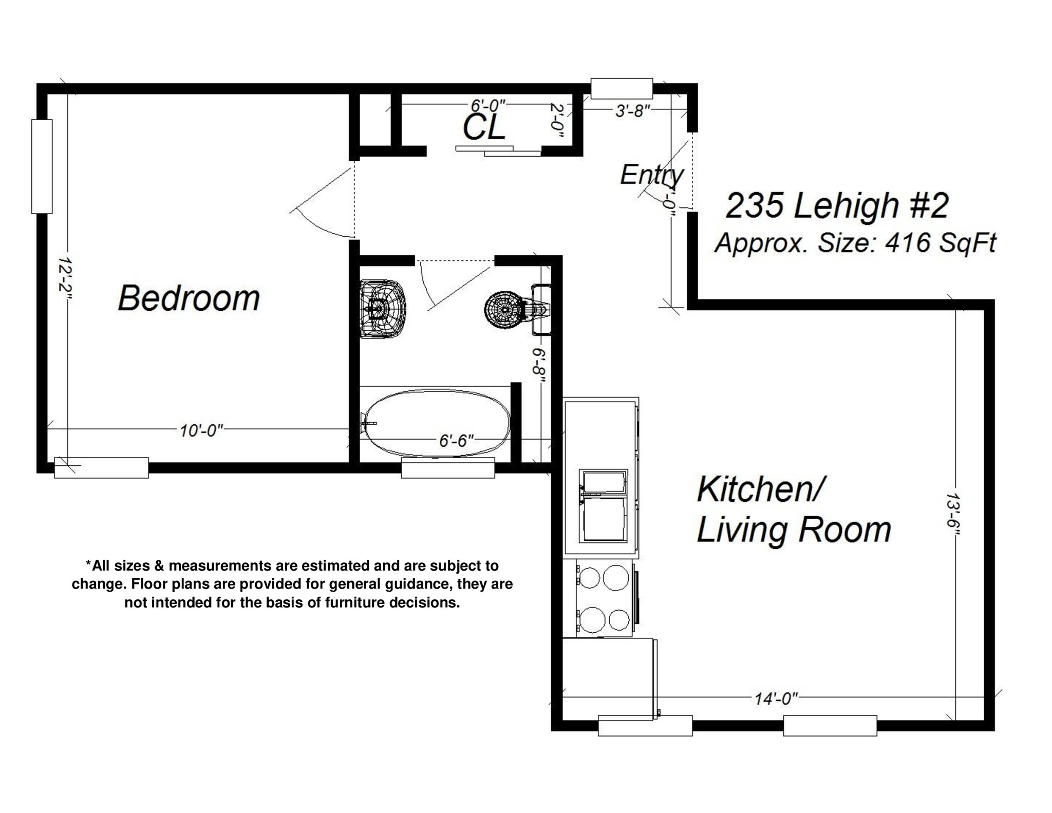 Floorplan - 235 Lehigh Ave