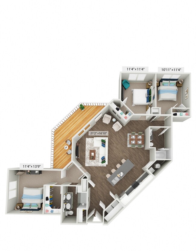 Floorplan - Grant Row Lofts