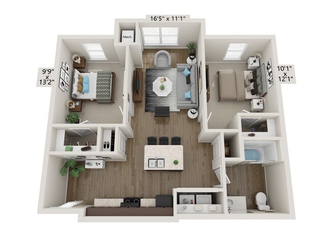 Floorplan - Roberts Station 55+ Community