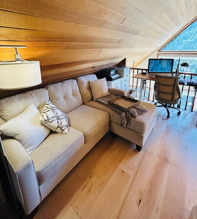 Building Photo - Stunning Fully Furnished A-Frame Mountain Retreat on Private Road – Fully Remodeled, Loft + Offic...