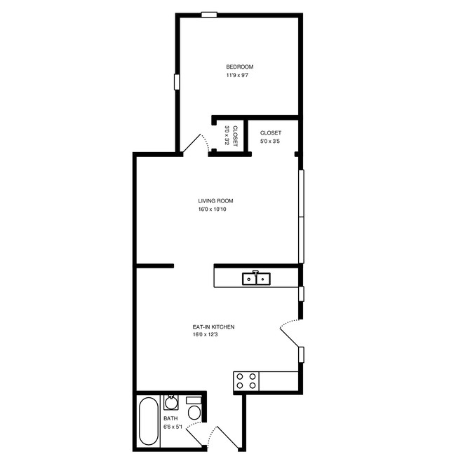 Floorplan - 1953 N Cleveland