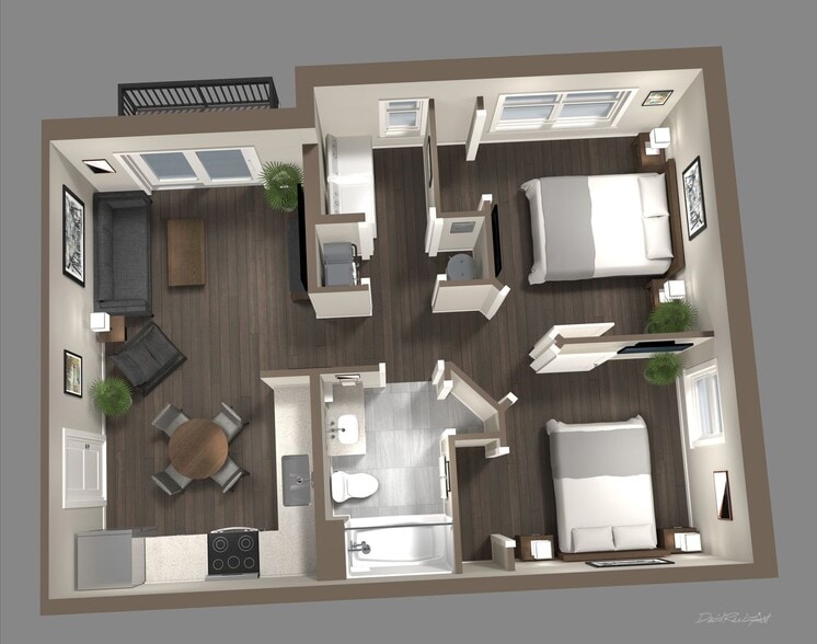 Interior Photo - Lofts at Cherry Hill East Apartments