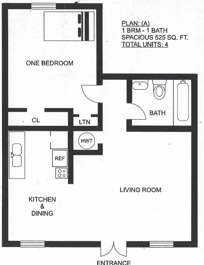 Floorplan - Forest Oak Apartments